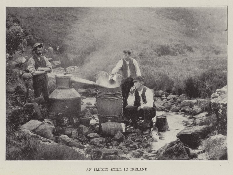 Eine illegale Brennerei in Irland von English Photographer