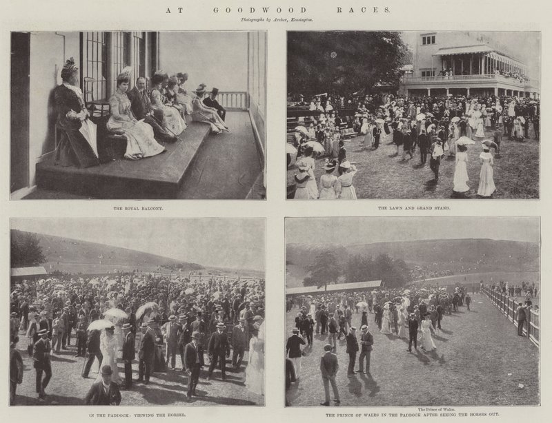 Bei den Goodwood-Rennen von English Photographer