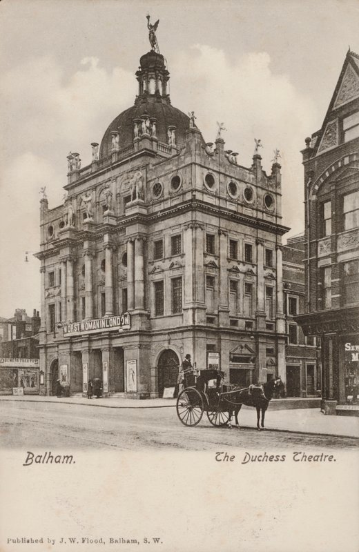 Balham, London, The Duchess Theatre (s/w Foto) von English Photographer