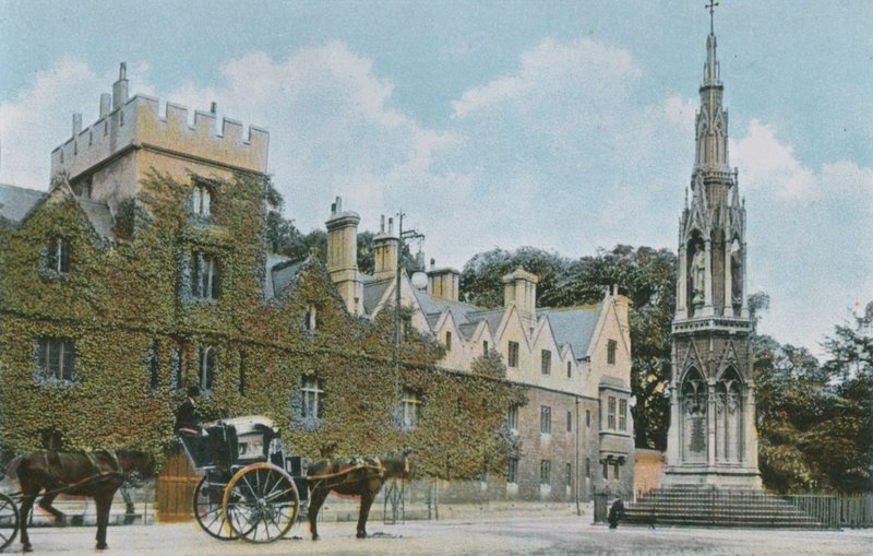Balliol College und Märtyrermemorial von English Photographer