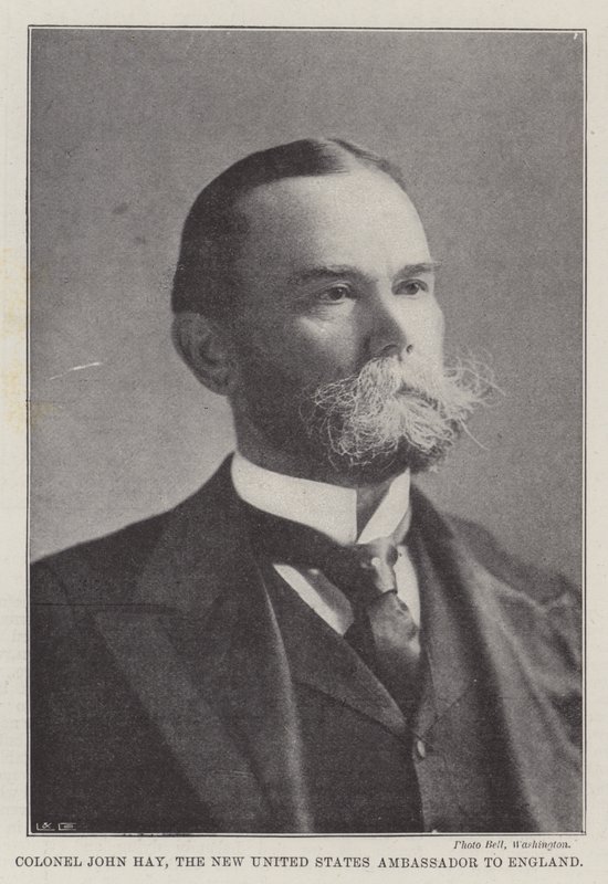 Colonel John Hay, der neue US-Botschafter in England von English Photographer