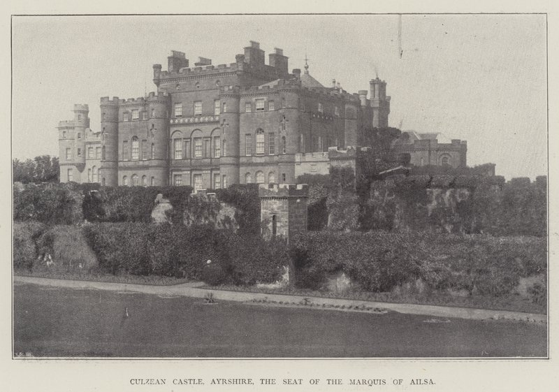 Culzean Castle, Ayrshire, der Sitz des Marquis von Ailsa von English Photographer