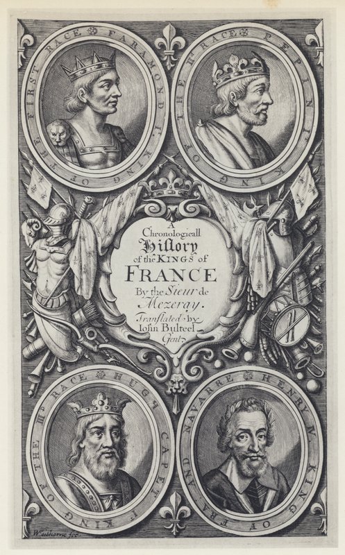 F Eudes de Mezeray, Eine chronologische Geschichte der Könige von Frankreich, Tr J Bulteel, T N für T Basset, etc 1683 von English Photographer