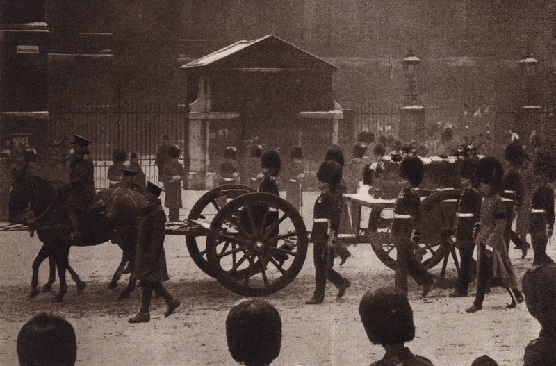 Beerdigung von Königin Alexandra, Gemahlin von König Edward VII. von English Photographer