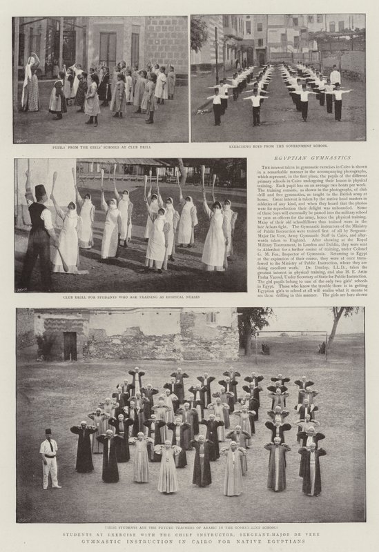 Gymnastikunterricht in Kairo für einheimische Ägypter von English Photographer