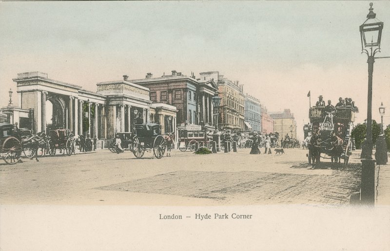Hyde Park Corner, London von English Photographer