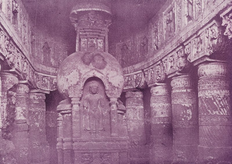 Innenraum, Ajunta-Höhlen von English Photographer