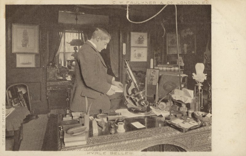 Kyrle Bellew (1850-1911), englischer Bühnen- und Stummfilmschauspieler von English Photographer