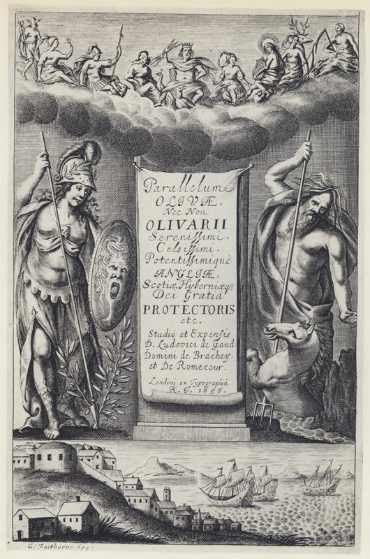 L de Gand, Parallelum Olivae, R I 1656 von English Photographer