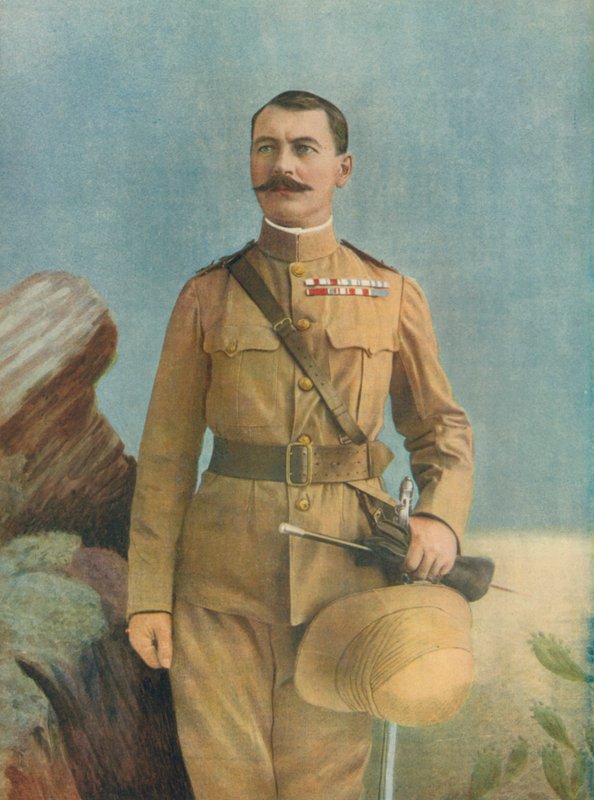 Generalleutnant Sir H. M. L. Rundle, Kommandeur der 8. Division, Südafrikanische Feldarmee von English Photographer
