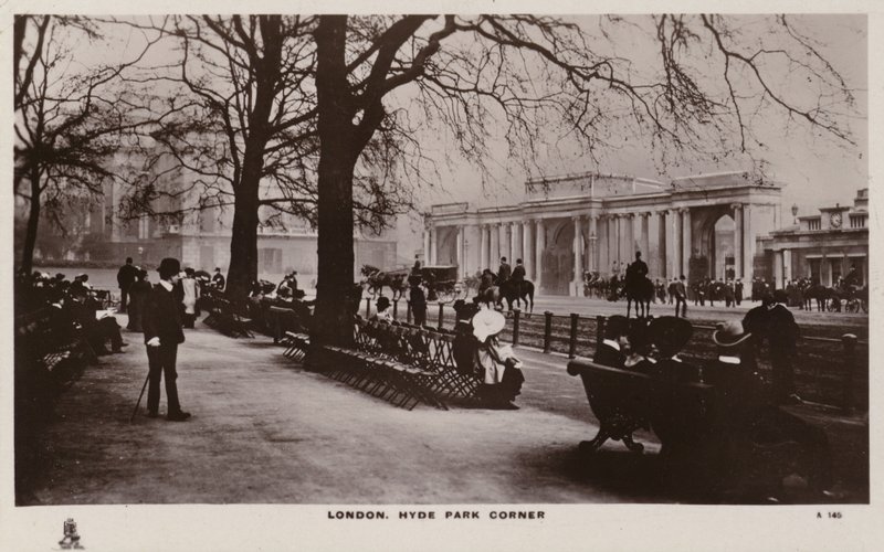 London, Hyde Park Corner von English Photographer