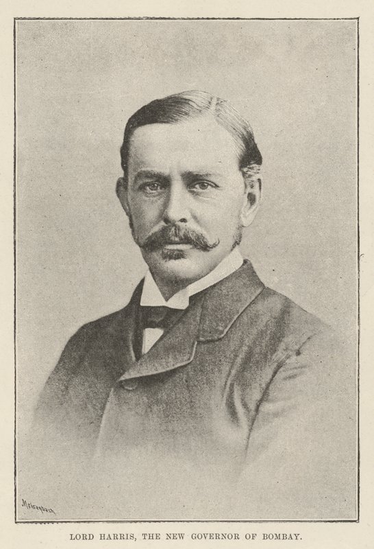 Lord Harris, der neue Gouverneur von Bombay von English Photographer