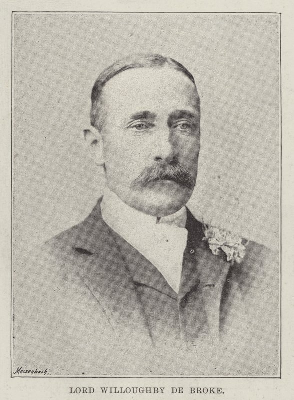 Lord Willoughby de Broke von English Photographer
