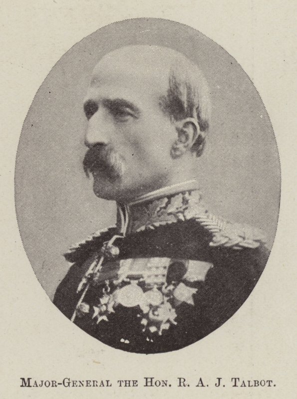 Generalmajor der Ehrenwerte R A J Talbot von English Photographer