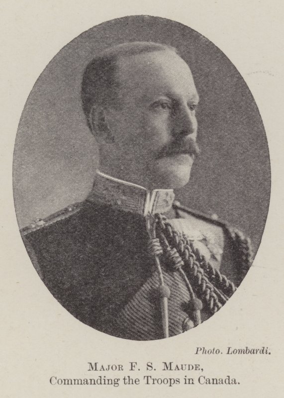 Major F S Maude, Kommandant der Truppen in Kanada von English Photographer