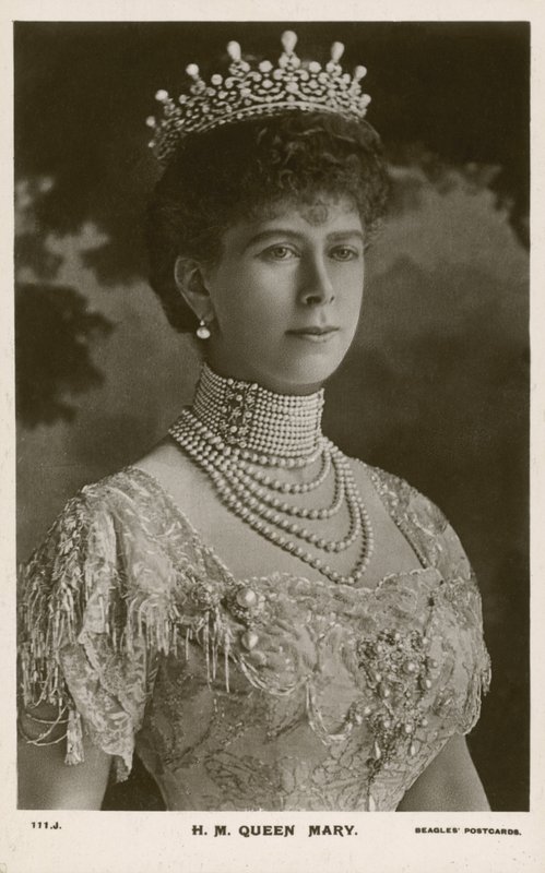 Königin Mary, Gemahlin von König George V. von English Photographer