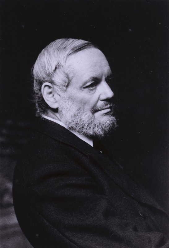 Richard Garnett, englischer Dichter, Gelehrter, Bibliothekar und Leiter der Abteilung für gedruckte Bücher im British Museum von English Photographer