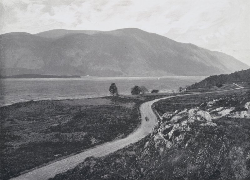 Schottland: Loch Lochy (s/w Foto) von English Photographer
