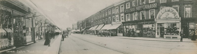 Seven Sisters Road, Holloway, London von English Photographer