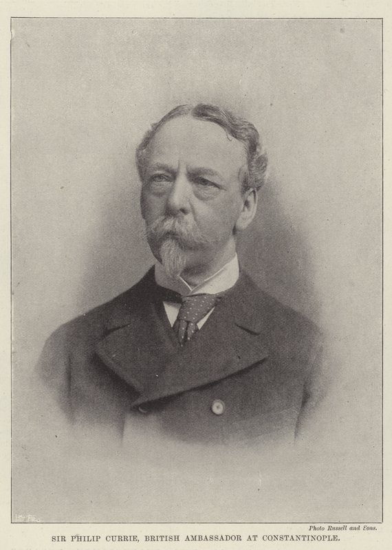 Sir Philip Currie, britischer Botschafter in Konstantinopel von English Photographer