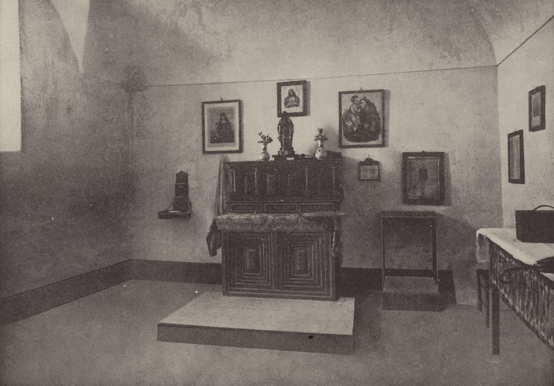 Ort der Werkstatt von Joseph, wo Christus als Zimmermann gearbeitet haben soll von English Photographer