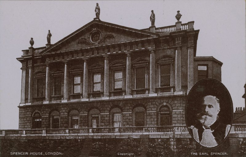 Spencer House, London mit (Einsatz) Der Earl Spencer von English Photographer