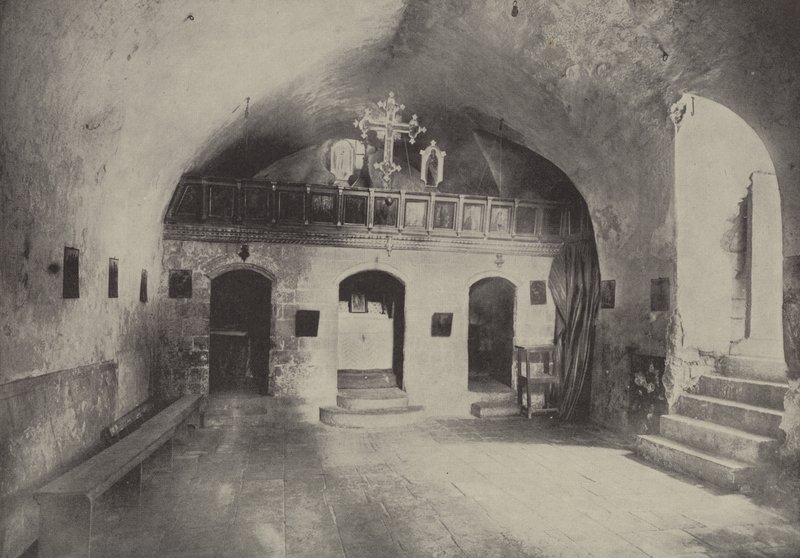 Synagoge Christi in Nazareth, wo Christus seine erste Predigt hielt von English Photographer