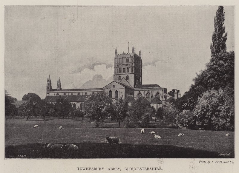 Tewkesbury Abbey, Gloucestershire von English Photographer