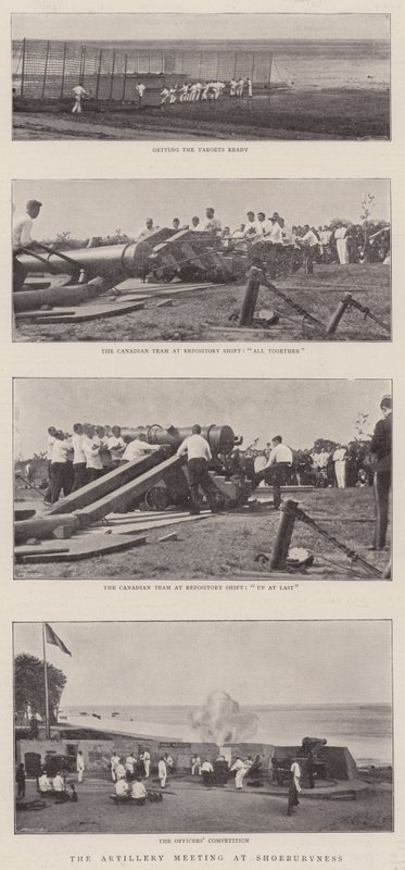 Das Artillerietreffen in Shoeburyness von English Photographer