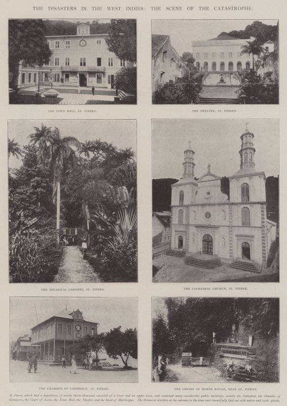 Die Katastrophen in Westindien, die Szene der Katastrophe von English Photographer