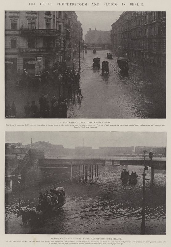 Das große Gewitter und die Überschwemmungen in Berlin von English Photographer