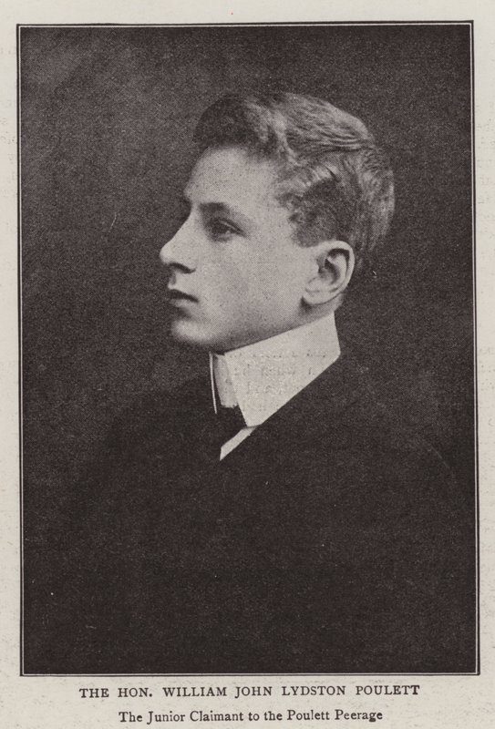Der ehrenwerte William John Lydston Poulett von English Photographer