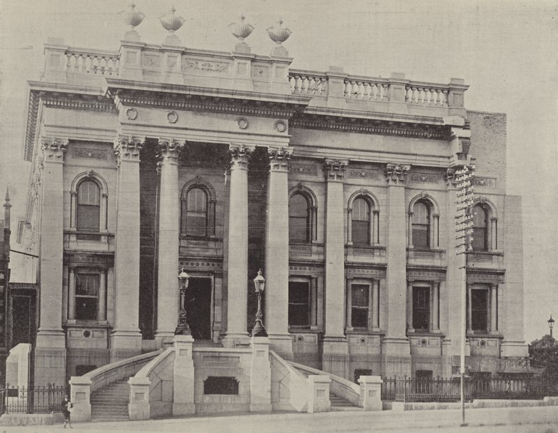 Die Parlamentsgebäude, Adelaide von English Photographer