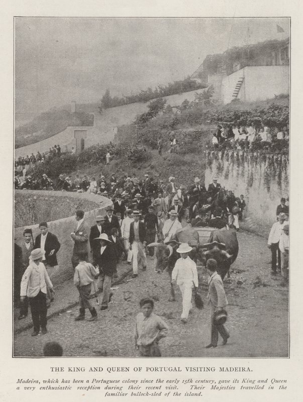 Der König und die Königin von Portugal besuchen Madeira von English Photographer