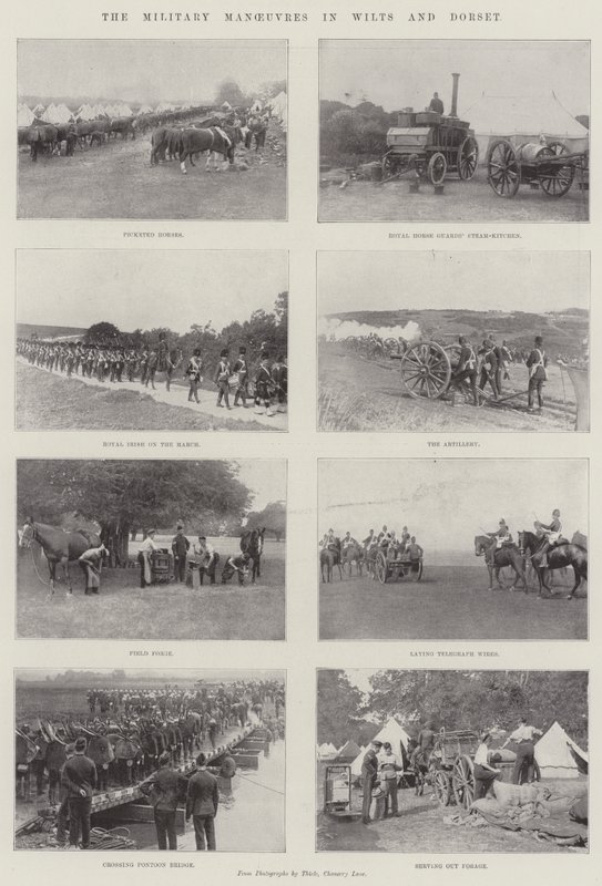 Die Militärmanöver in Wilts und Dorset von English Photographer