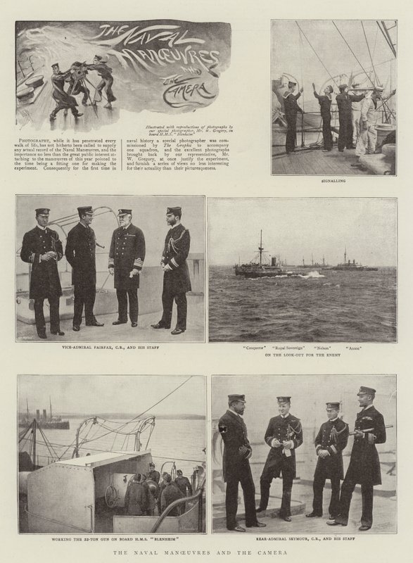Die Marine-Manöver und die Kamera von English Photographer