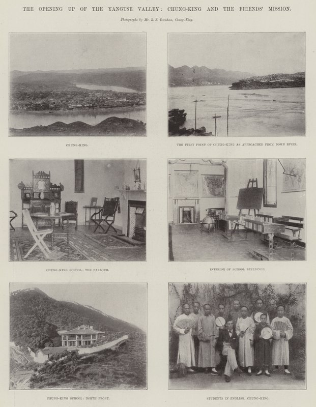 Die Erschließung des Yangtse-Tals, Chung-King und die Friends Mission von English Photographer