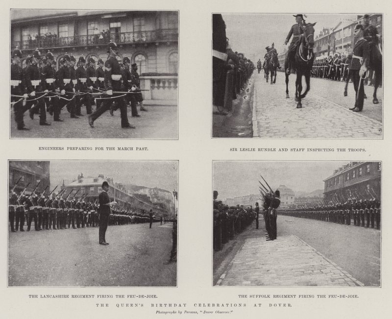 Die Geburtstagsfeier der Königin in Dover von English Photographer