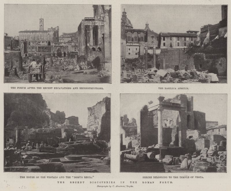 Die jüngsten Entdeckungen im Forum Romanum von English Photographer