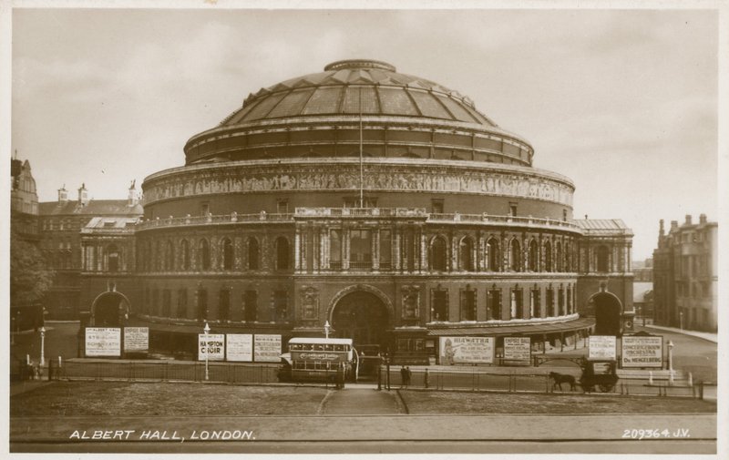 Die Royal Albert Hall, London von English Photographer