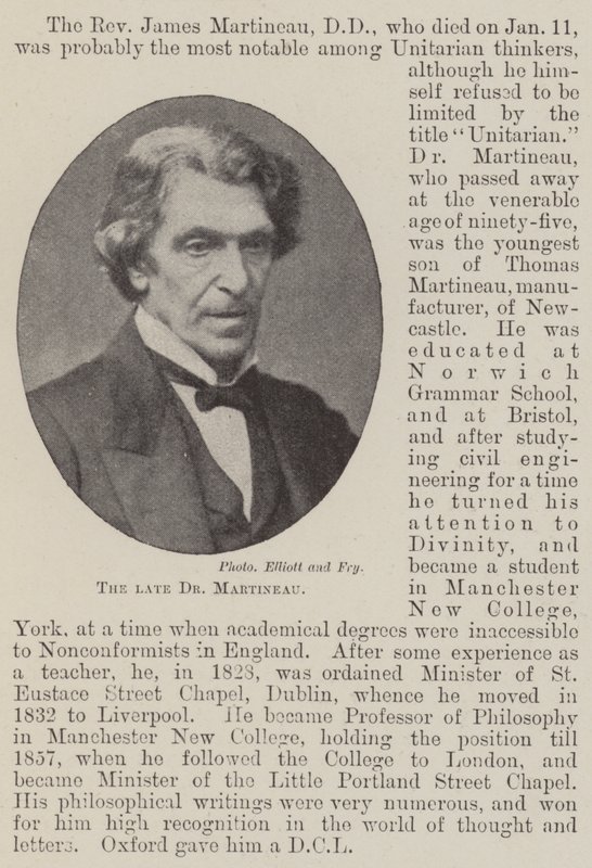 Der verstorbene Dr. Martineau von English Photographer