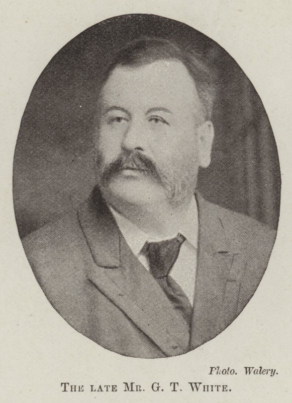 Der verstorbene Mr. G T White von English Photographer