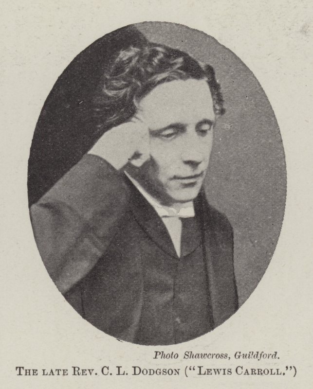 Der verstorbene Reverend C. L. Dodgson, Lewis Carroll von English Photographer