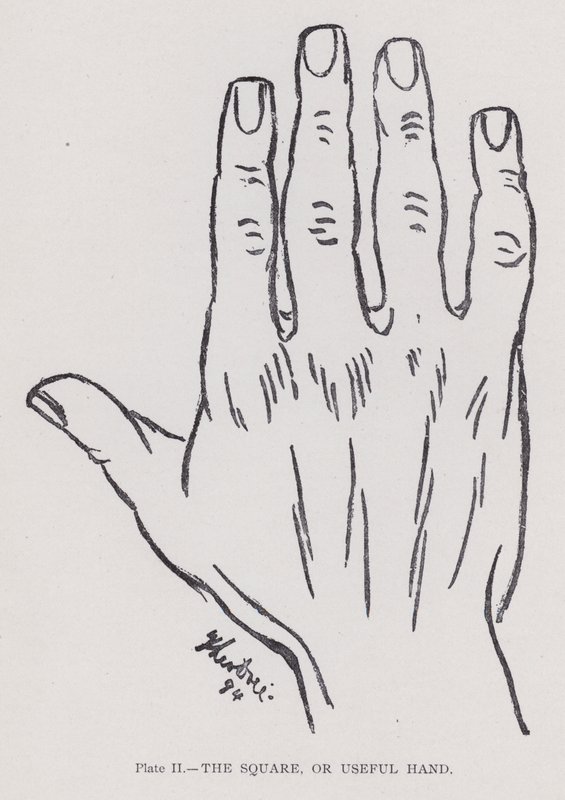 Der quadratische oder nützliche Hand von English Photographer