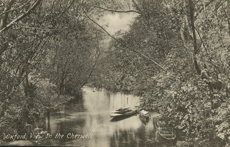 Blick auf den Fluss Cherwell, Oxford, Oxfordshire von English Photographer