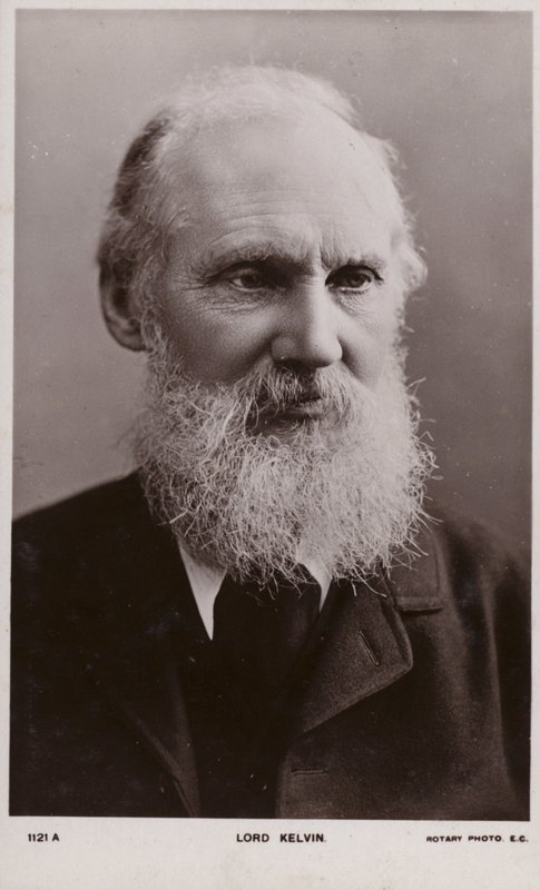 William Thomson, 1. Baron Kelvin (1824-1907), britischer Physiker und Ingenieur von English Photographer