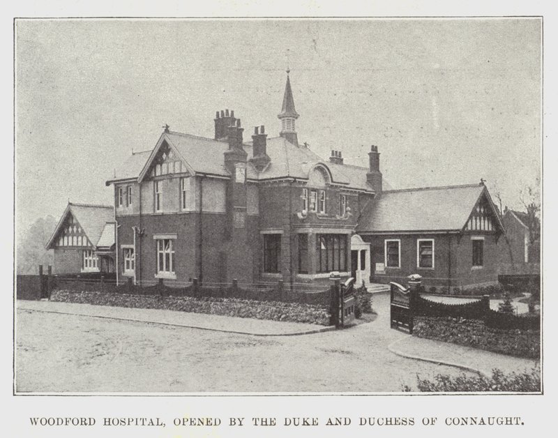 Woodford Hospital, eröffnet durch den Herzog und die Herzogin von Connaught von English Photographer