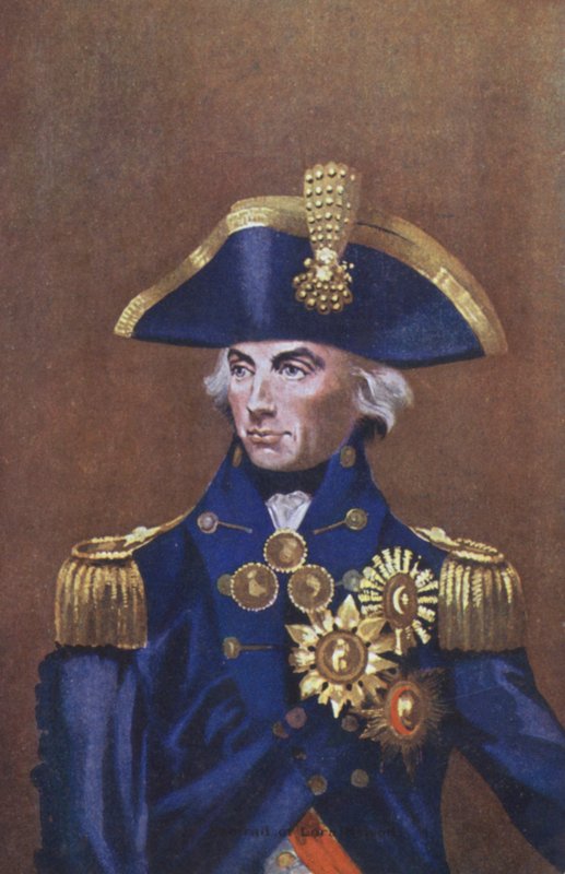 Admiral Lord Nelson, Porträt von English School