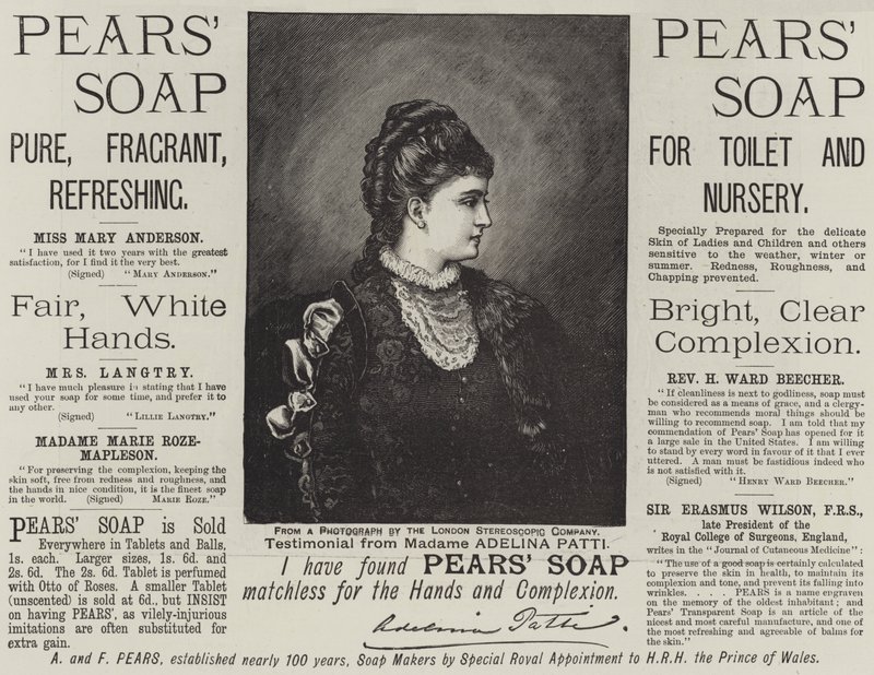 Werbung, Pears