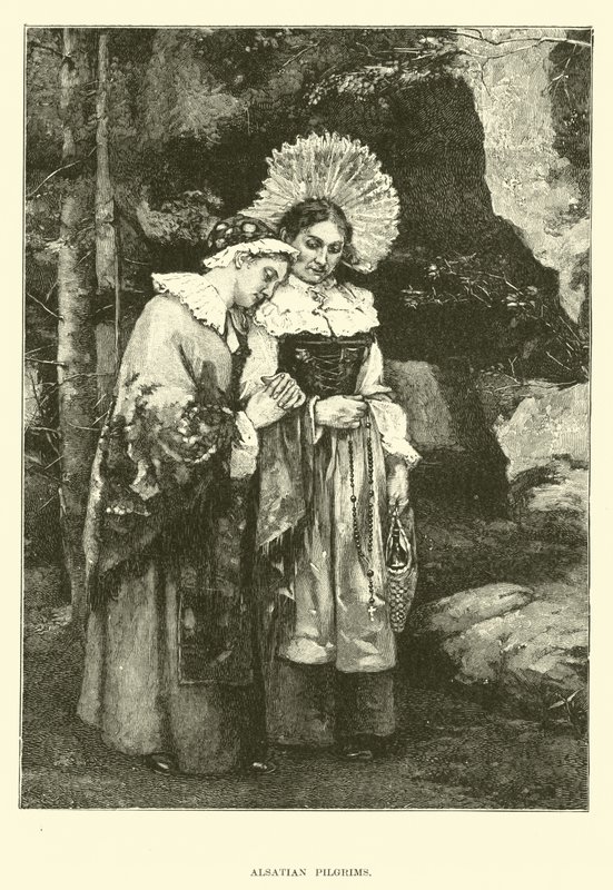 Elsässische Pilger von English School